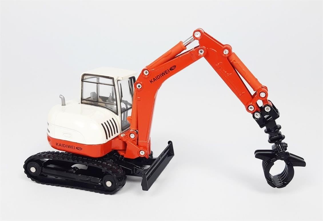 Toplayıcı Ataşmanlı Mini Ekskavatör