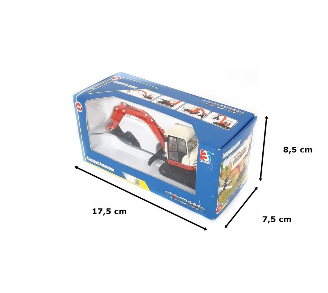 Kaidiwei 625005 Toplayıcı Ataşmanlı Mini Ekskavatör - Görsel 5