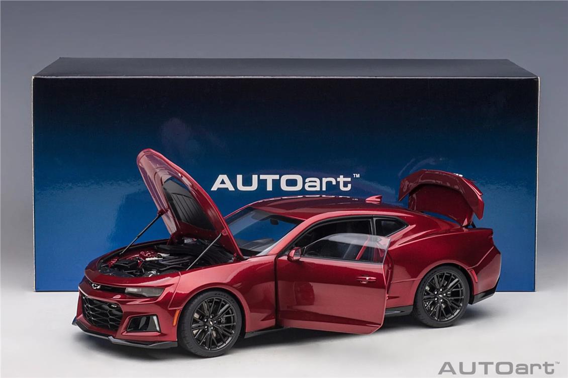 AUTOART 71208 1/18 Ölçek, CHEVROLET - CAMARO ZL1 COUPE 2017 - Görsel 4