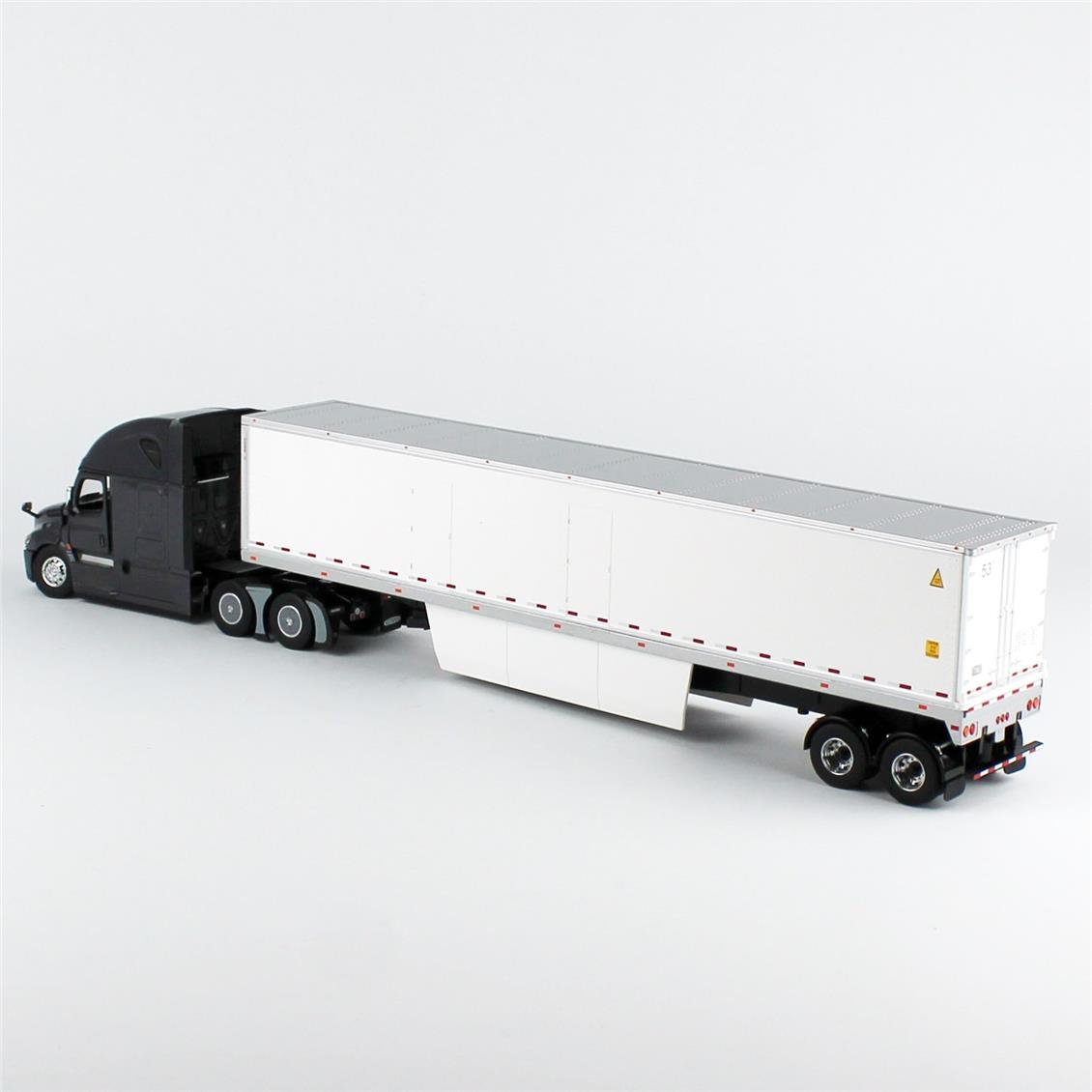 72"" Gri Renk Yatak Kabinli Çekici ve 53' Kuru Yük Kapalı Beyaz