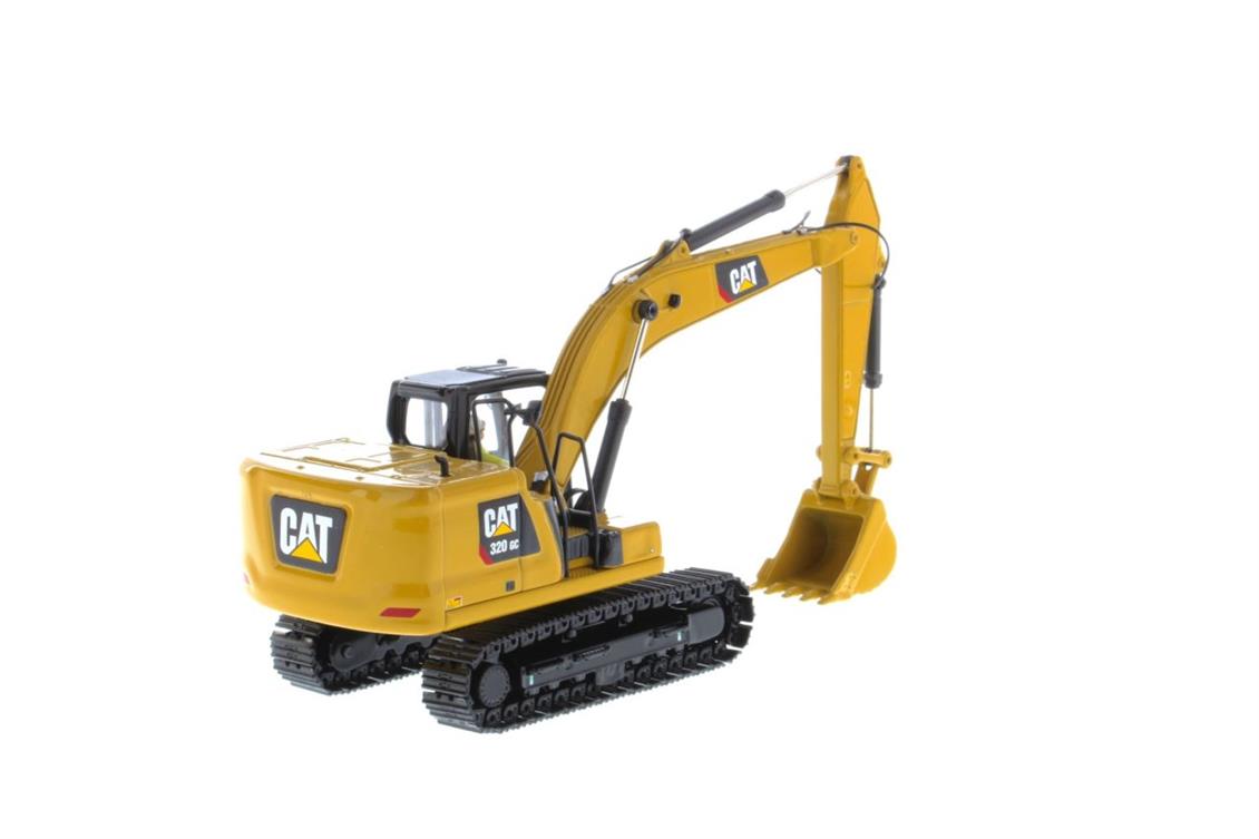 Diecast Masters 85570 1/50 Ölçek, Cat 320 GC Ekskavatör, Sergilemeye Hazır Metal İş Makinası Modeli - Görsel 4