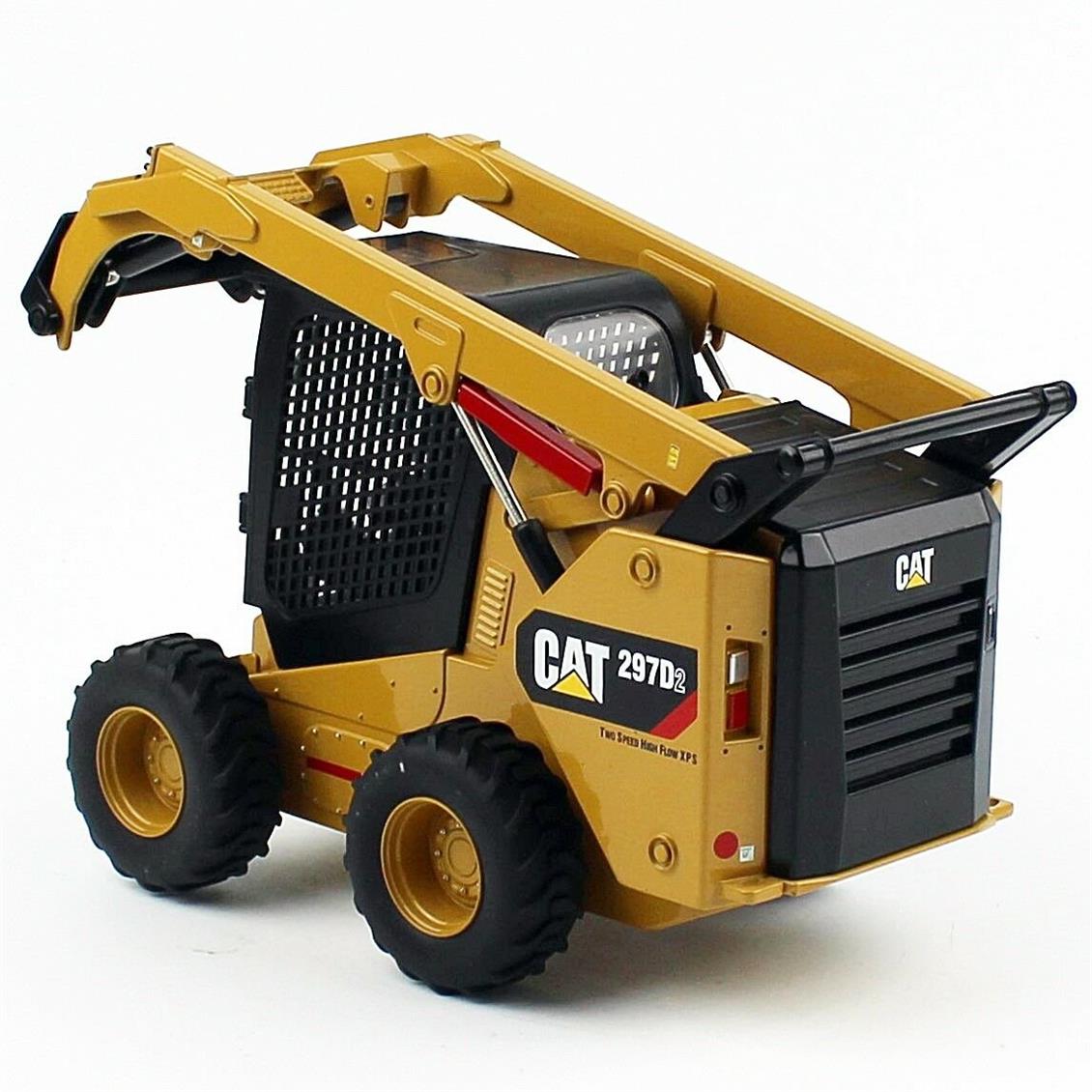 Diecast Masters 85602 1/16 Ölçek, Cat 272D2 Skid Steer Loder Sergilemeye Hazır Metal İş Makinası Modeli - Görsel 3
