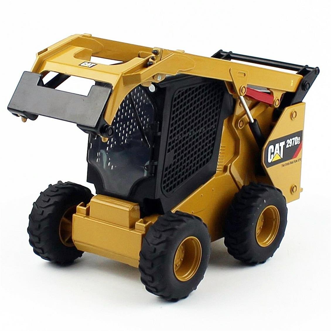 Cat 272D2 Skid Steer Loder Sergilemeye Hazır Metal İş Makinası Modeli