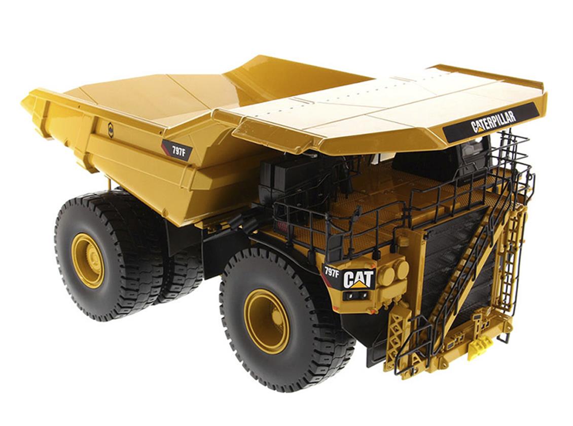 Diecast Masters 85655 1/50 Ölçek, Cat797F Maden Kamyonu, 4 Kademeli, Sergilemeye Hazır Metal İş Makinası Modeli - Görsel 6