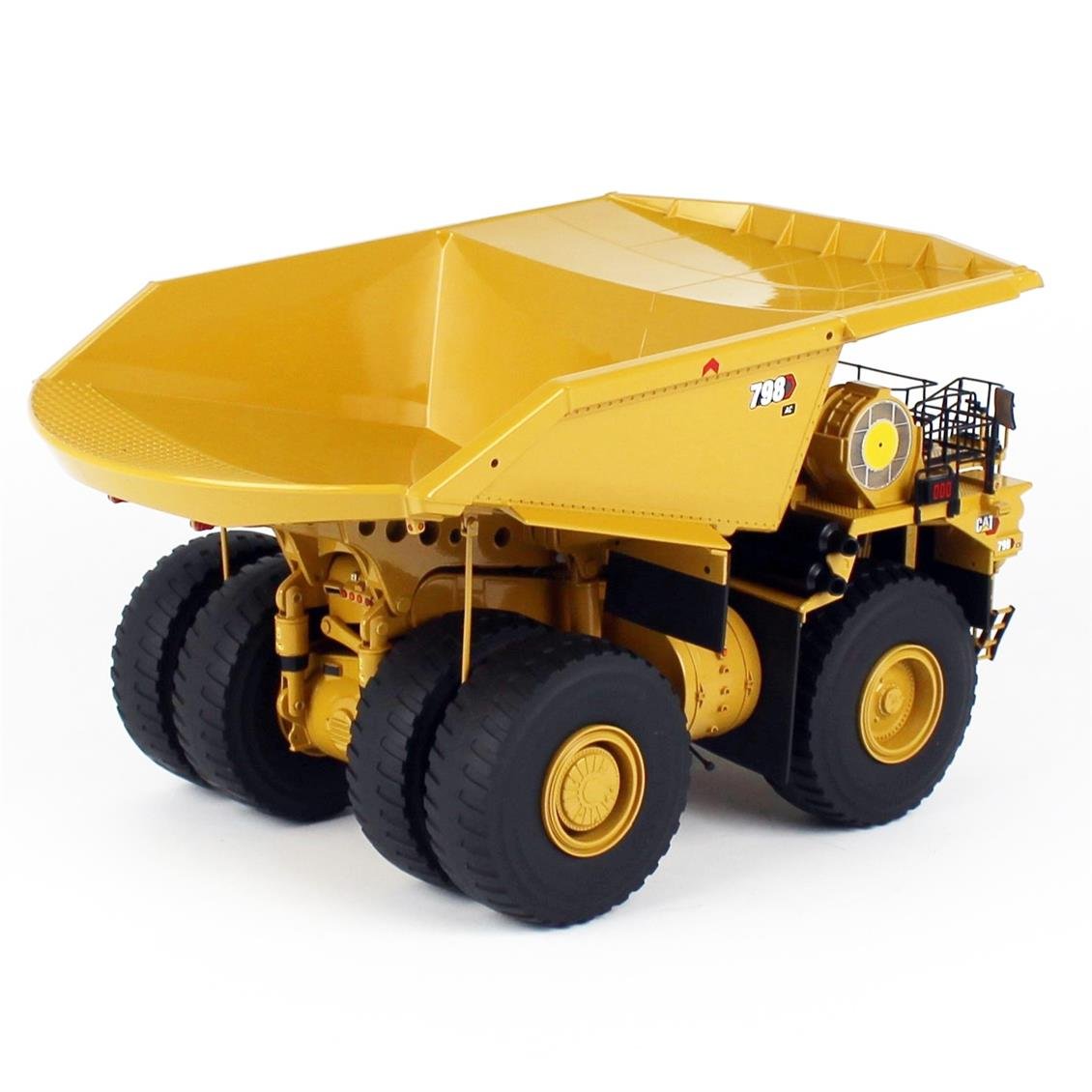 Diecast Masters 85671 1/50 Ölçek, Cat 798 AC Maden Kamyonu, Sergilemeye Hazır Metal İş Makinası Modeli - Görsel 4