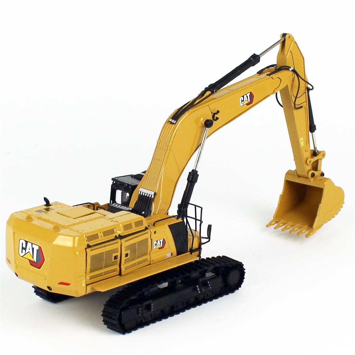 Diecast Masters 85709 1/50 Ölçek, Cat 395 Geniş Tip Ekskavatör, Sergilemeye Hazır Metal İş Makinası Modeli - Görsel 4