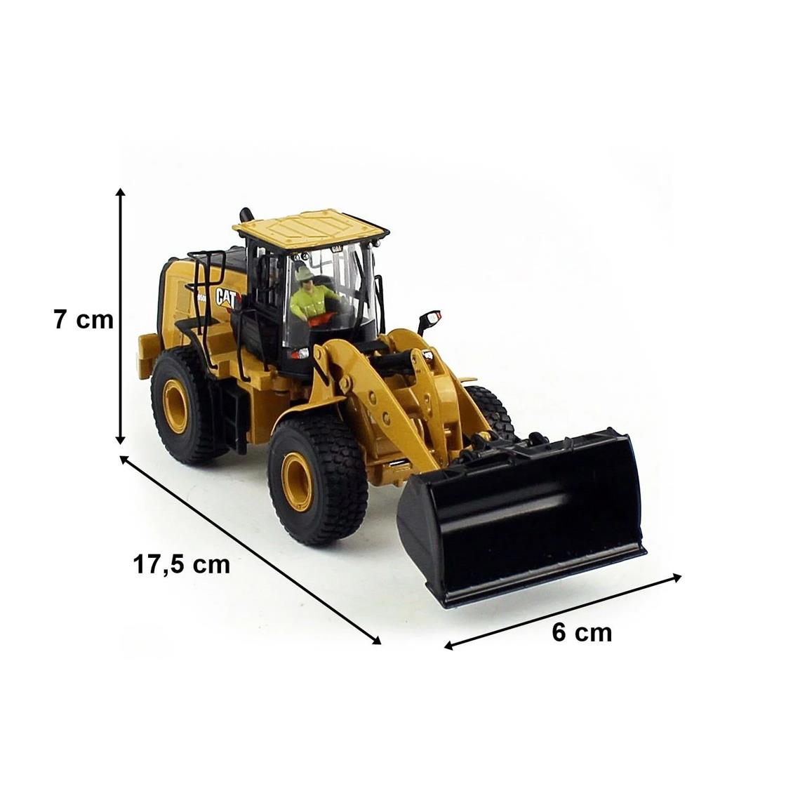 Diecast Masters 85914 1/50 Ölçek, Cat 950M Loder, Sergilemeye Hazır Metal İş Makinası Modeli - Görsel 5