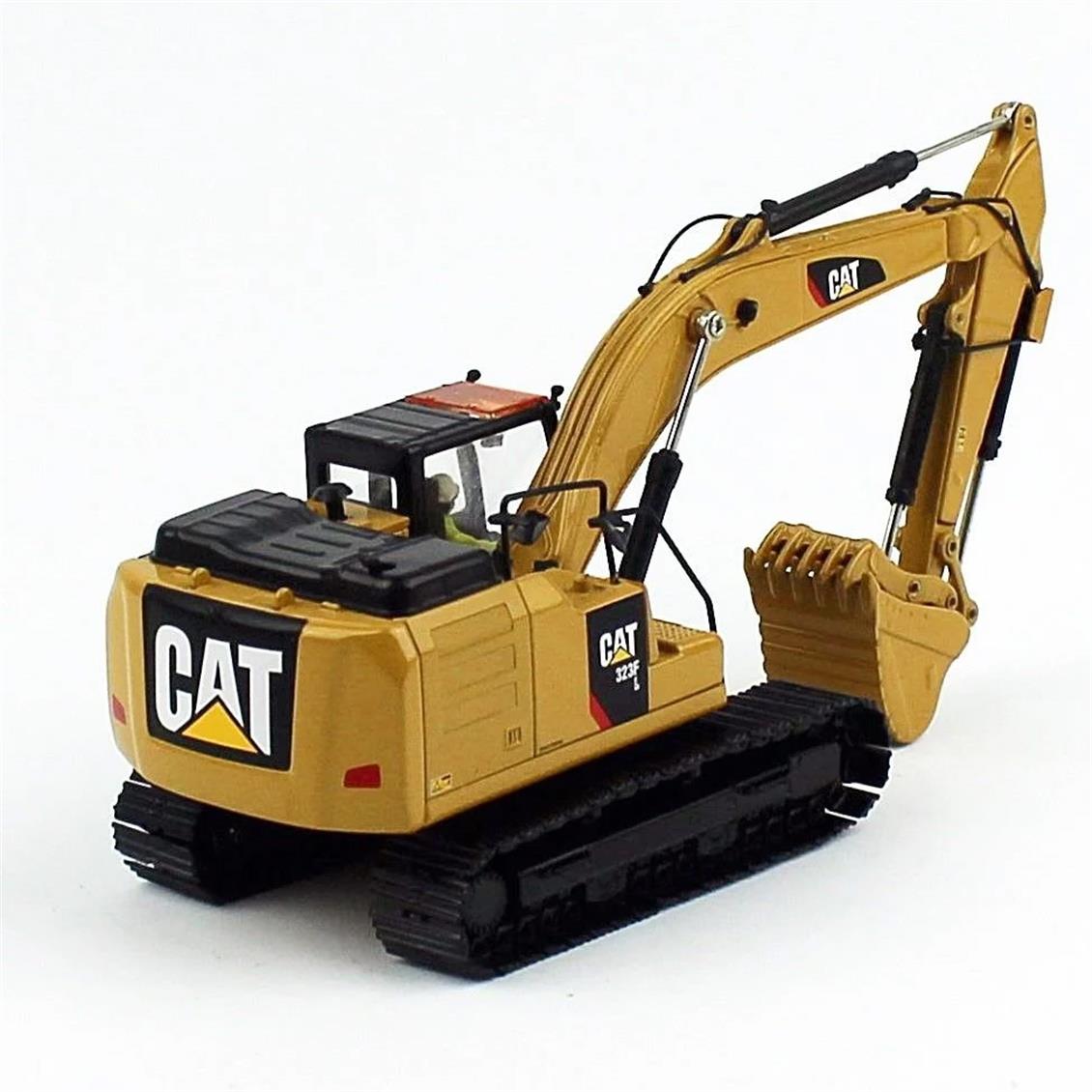 Diecast Masters 85924 1/50 Ölçek, Cat 323F Exkavatör, Sergilemeye Hazır Metal İş Makinası Modeli - Görsel 4