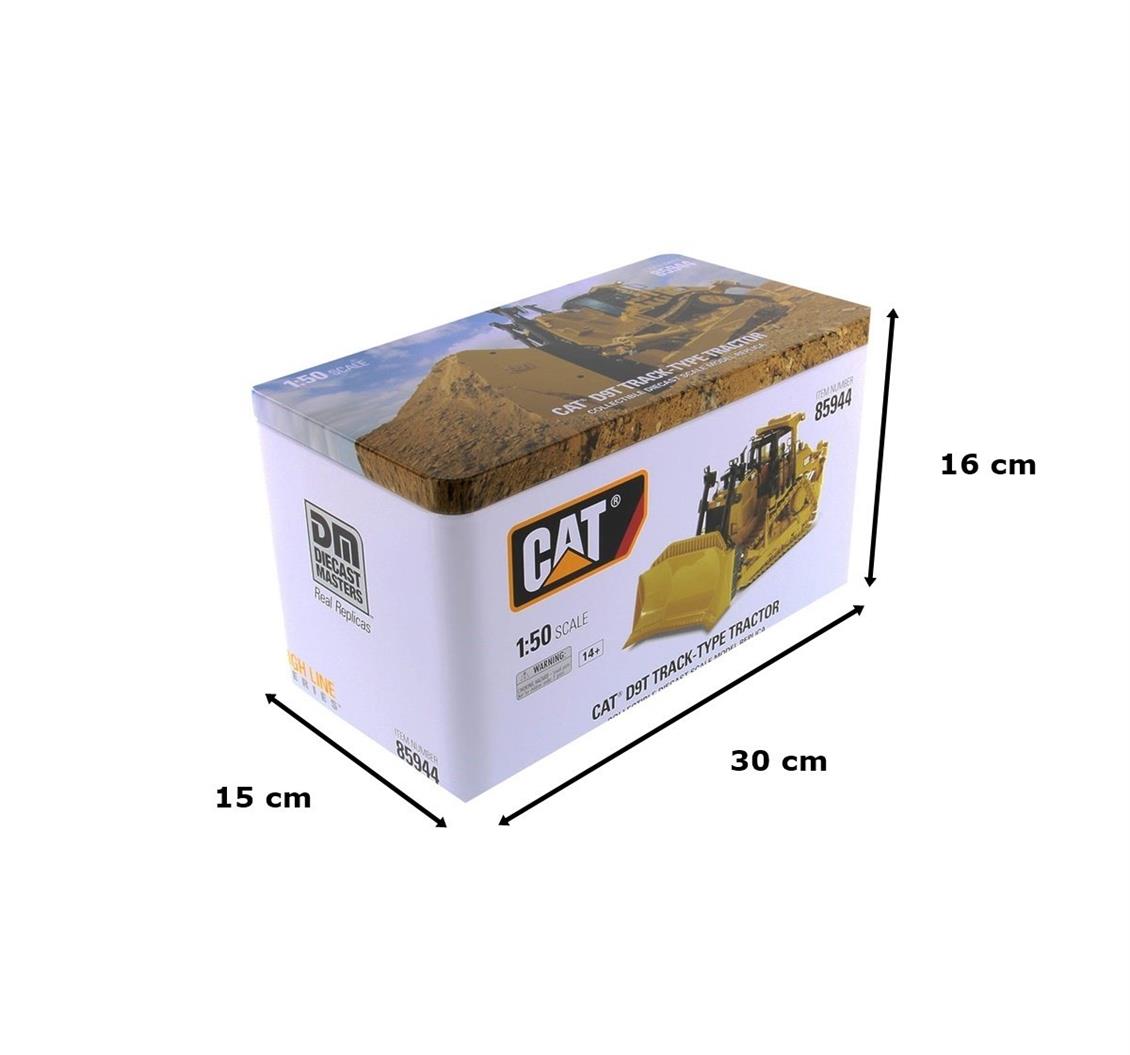 Diecast Masters 85944 1/50 Ölçek, Cat 587T Boru Hattı Döşeme Dozeri, Sergilemeye Hazır Metal İş Makinası Modeli - Görsel 5