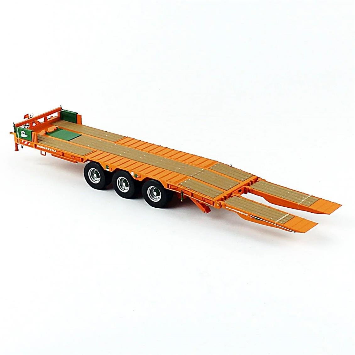 3 Akslı Rampalı Römork