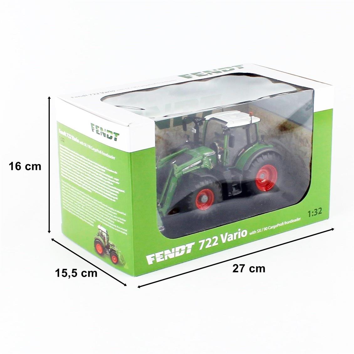 Universal Hobbies UH4975 Fendt 722 Önden Kepçeli Traktör - Görsel 4