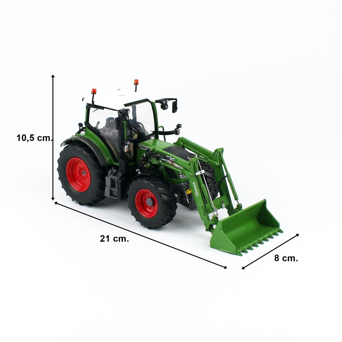Universal Hobbies UH4981 Fendt 516 Vario Ön Yükleyicili Traktör - Görsel 5