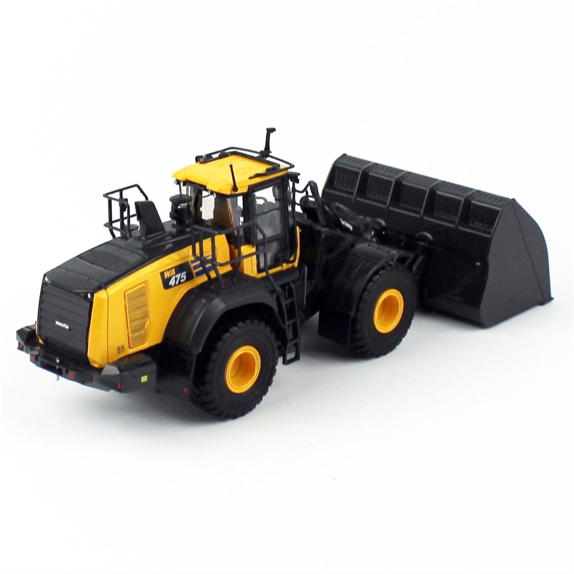 Universal Hobbies UH8171 1/50 Ölçek, Komatsu WA475-10 Loder, Sergilemeye Hazır Metal İş Makinası Modeli - Görsel 4