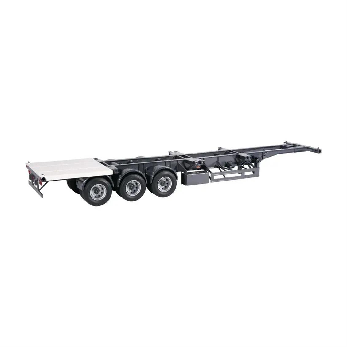 NZG 977 1/18 Ölçek, 40 ft Avrupa Tipi Konteyner Taşıma Dorsesi, Sergilemeye Hazır Metal Model - Görsel 4