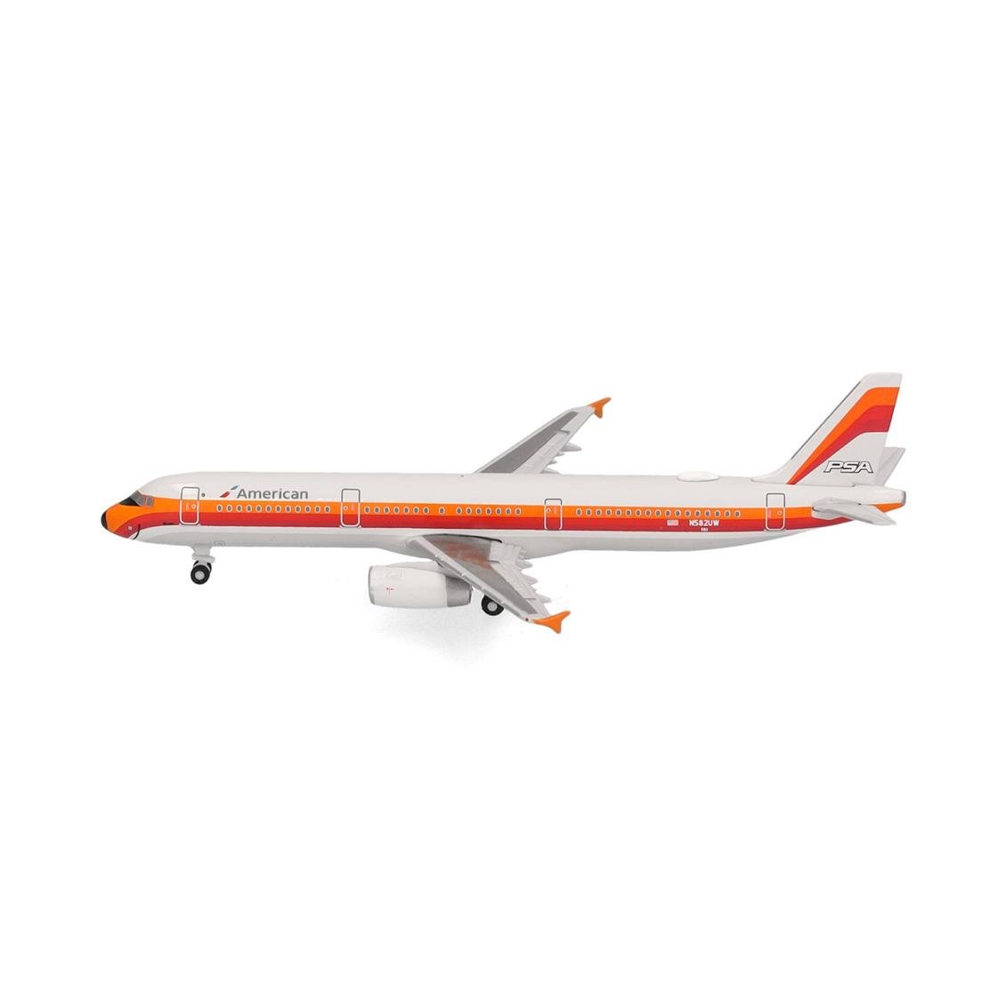 Amerikan Havayolları Airbus A321 (PSA Heritage livery) N582UW