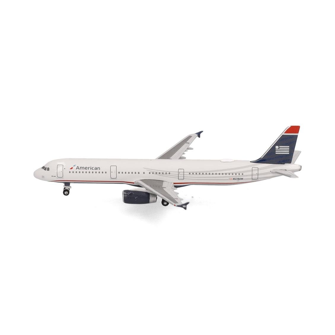 Amerikan Havayolları Airbus A321 (US Airways Heritage livery) N578UW