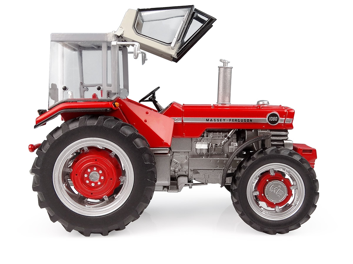 Universal Hobbies UH6481 1/32 Ölçek, Massey Ferguson 1080 4WD, Peco Kabinli Traktör, Sergilemeye Hazır Tarımsal Makine Modeli - Görsel 5
