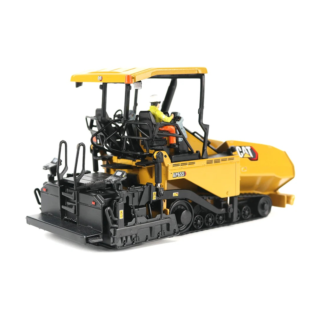 Diecast Masters 85590-MH 1/50 Ölçek, Cat AP655F Asfalt Serme Finişeri, Sergilemeye Hazır Metal İş Makinası Modeli - Görsel 4