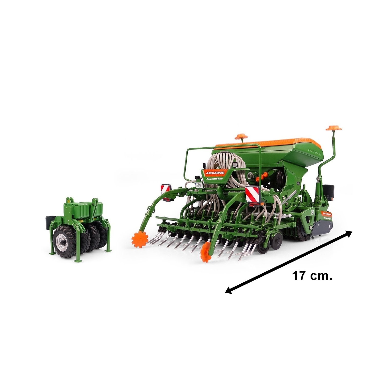 Universal Hobbies UH5384 1/32 Ölçek, Amazone Centaya 3000 Super ve T-Pack Tohum Ekme Makinesi, Sergilemeye Hazır Metal Tarımsal - Görsel 6