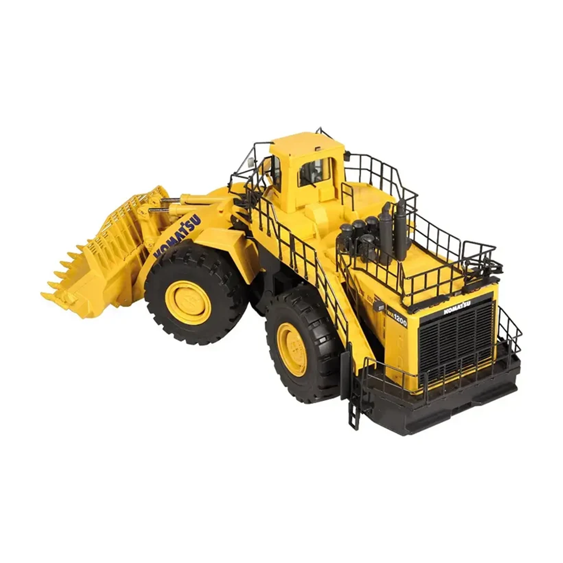 NZG 0889 1/50 Ölçek, Komatsu WA1200 Tekerlekli Yükleyici, Sergilemeye Hazır Metal Model - Görsel 4