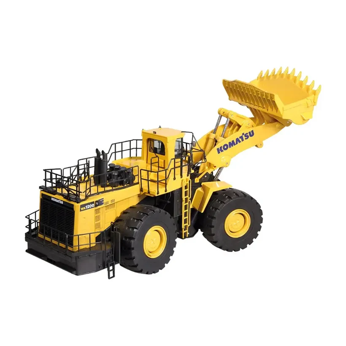 NZG 0889 1/50 Ölçek, Komatsu WA1200 Tekerlekli Yükleyici, Sergilemeye Hazır Metal Model - Görsel 5