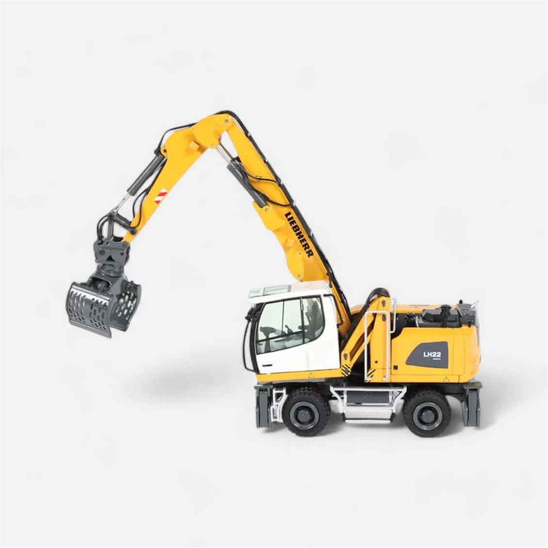 NZG 1001/2 1/50 Ölçek, Liebherr LH22 M Litronic Malzeme Toplayıcı (Yeni Dizayn), Sergilemeye Hazır Metal Model - Görsel 4