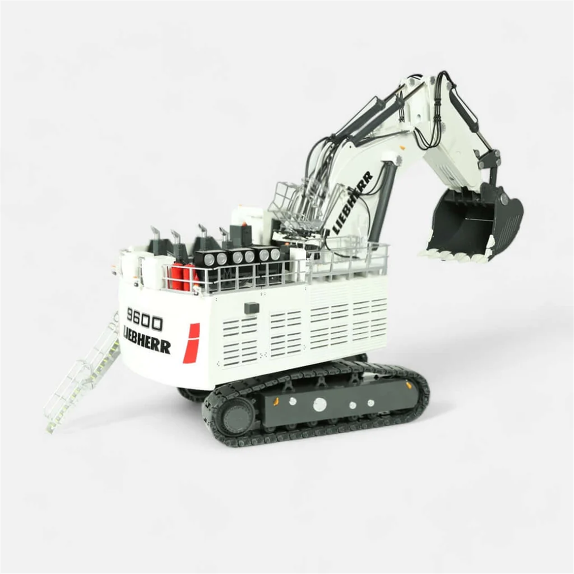 NZG 1050 1/50 Ölçek, Liebherr R 9600 Paletli Ekskavatör, Sergilemeye Hazır Metal Model - Görsel 4